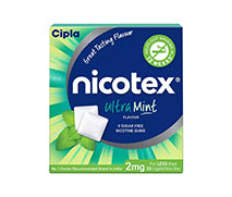 Nicotex ultra mints for quitting smoking