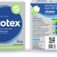Nicotex gums, 2mg, Mint Plus - strip, 9 gums
