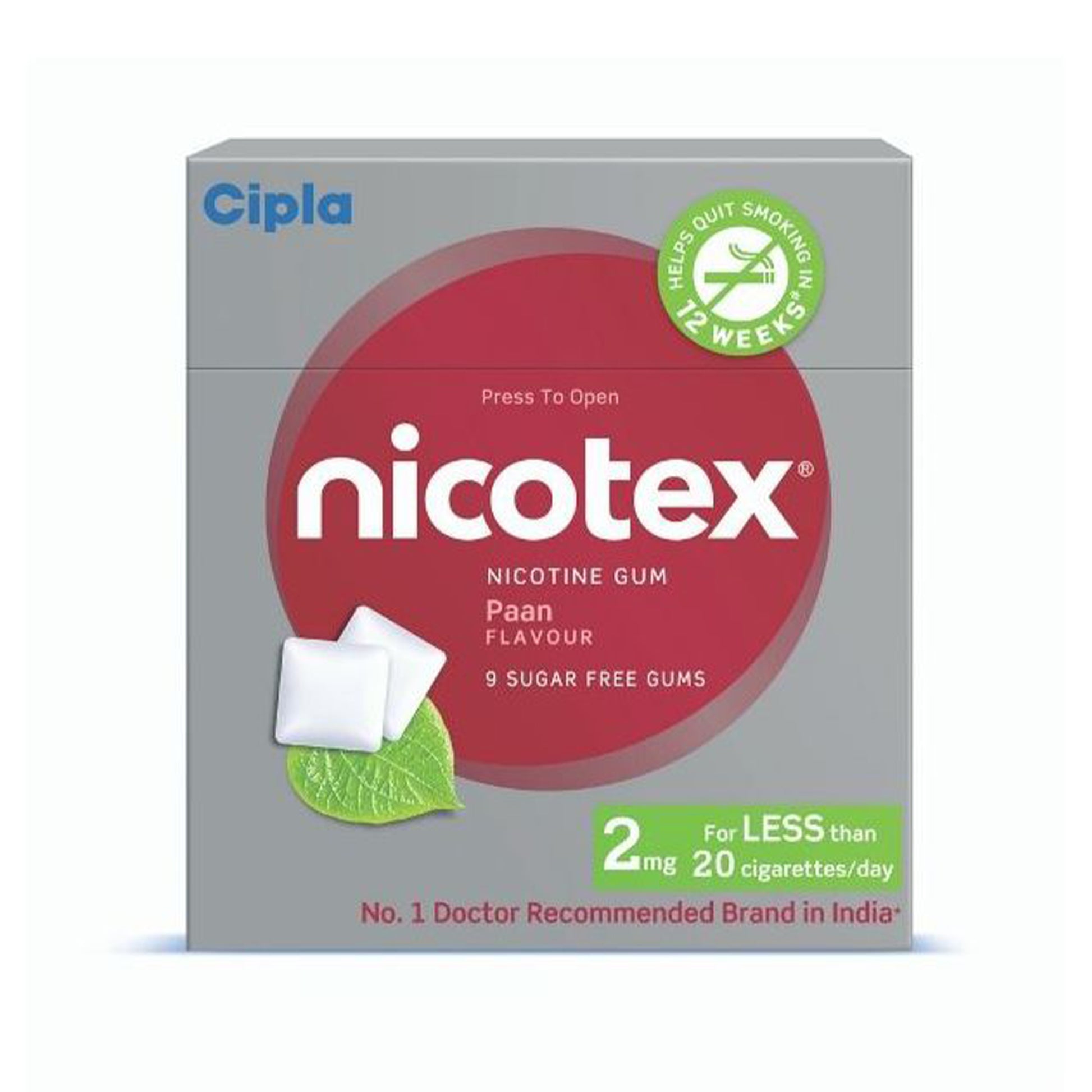 Nicotex Paan Gum to avoid smoking